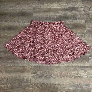 vero moda flower skirt